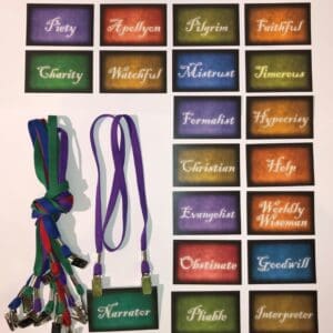 Pilgrim's Progress Name Badges