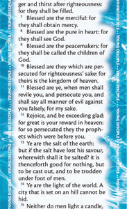 Project: Memory Bookmark (Matthew 5:1–18)